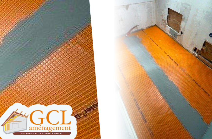 Isolation de vos sols par la pose d’une étanchéité en OSB.